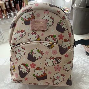 (Sold!!! Not available) loungefly Hello Kitty Sushi backpack